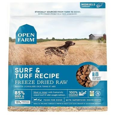 Open Farm - Grain Free Surf & Turf Recipe Freeze Dried Raw Dog Food